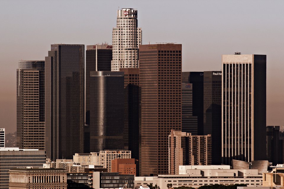 Downtown Los Angeles skyline
